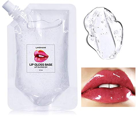 Allbestaye Lipgloss Gel Base DIY Öl Klar Lippen Make-up Primer Lippenstift Handgemachte Lippenbalsame Vegan