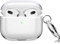 VISOOM Airpods 3 Hülle, Transparent Weiche TPU-Schutzhülle Kompatibel mit AirPods 3rd Generation Wireless Charging Case mit Schlüsselbund (Klar)