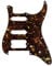 Passend für Fender Player Stratocaster Floyd Rose HSS-Stil Gitarren-Schlagbrett (4-lagig, braune Schildkröte)