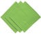 3er Pack Servietten 45cm x 45cm aus 100% Baumwolle in hellgrün