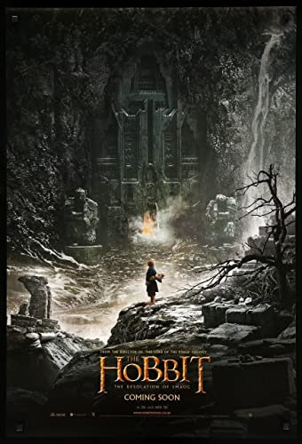 THE HOBBIT THE DESOLATION OF SMAUG 2013 2 Poster A4 - Filmkunstposter in verschiedenen Größen für Wohn- oder Schlafzimmerideen. Randlose Kultfilmbilder, klassische ikonische 70er, 80er, 90er Jahre, V