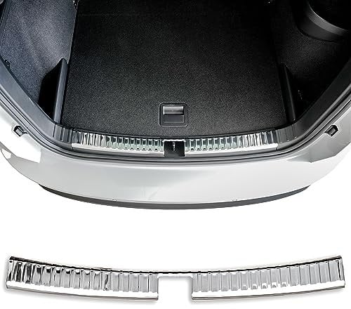 Ladekantenschutz Edelstahl CHROM kompatibel für Skoda Karoq | NU7 | BJ ab 2017> | premium Qualität von RECAMBO