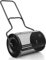 RELAX4LIFE Rasenstreuer 60x41cm, Gartenstreuer 75L, Torfmoosstreuer mit U-Griff Metallnetzkorb, Kompoststreuer für Kompost Torfmoos Oberboden, Samenstreuer für Garten Rasen (75L-68x41x123 cm,Schwarz)