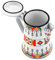 cafetera olla de agua esmaltada máquina de café expreso tetera japonesa tetera de estufa soja vasos de te jarra cafe caferera jarra de leche casera jarra de leche esmaltada esmalte Garneck