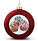 Weihnachtsbaumschmuck, Cupcake- und Muffin-Weihnachtskugel-Dekorationsset, Weihnachtsbaumschmuck für Urlaubsdekoration
