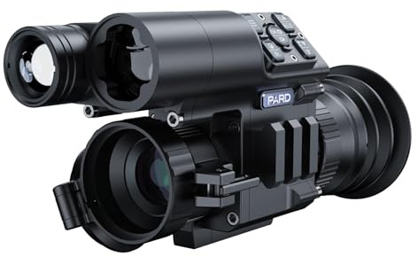 PARD Monocular Vision Nocturna, visión Nocturna con Clip de Montaje Frontal, telémetro de 1000m, Sensor 2K, grabación de Video, Wi-Fi, Resistente al Agua, FD1 850nm/940nm