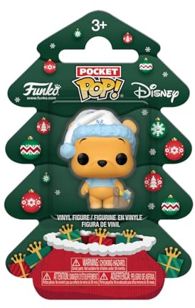 Funko Pocket POP! Holiday Tree: Winnie The Pooh - Pooh - Mini figura da collezione - Regalo da mettere nella calza - Idea regalo - Merchandising ufficiale