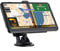 GPS pour voitures Royaume-Uni 2025, 17,8 cm, avec cartes du Royaume-Uni et de l'Europe, GPS pour voitures, camions, poids lourds, guidage vocal réel de direction, alerte de radars, aide au guidage de