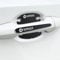 YANGFEIYA 8 PCS Car Door Handle Protectors for Smart Brabus, Waterproof Anti-Scratches Door Side Handle Paint Guard Exterior Accessories,A