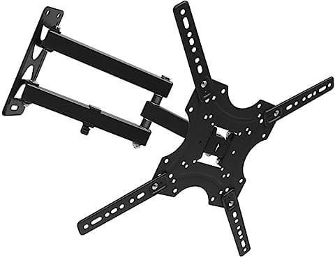VILLCASE Support Mural Flexible pour Téléviseur Rotatif Et Stable avec Espacement Ajustable