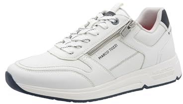 MARCO TOZZI Herren Sneaker Wechselfußbett leicht Flexible Laufsohle