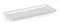 Gresinex - Bandeja Escurreplatos Blanca para Mueble de Cocina – Recogeagua de Plástico para Módulos 50, 60 y 80 cm – Protección Inferior, Fácil Limpieza, Compatible con Escurridores (Módulo 80)