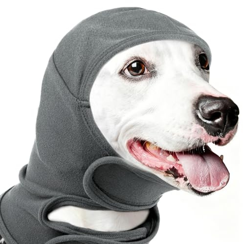 BUERPINKING Cache Oreille Chien, Snood Chien Cocker pour Soulager L'anxiété, Protection Contre Le Bruit - Nood réglable pour Le