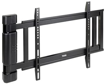 TOOQ LPM4381XL-B – Supporto da parete elettrico per TV da 32” a 75”, nero
