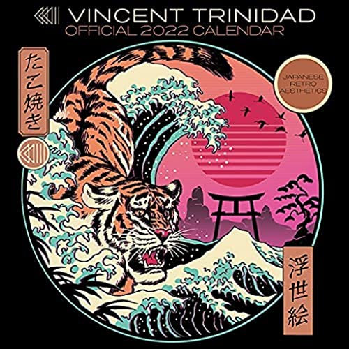 Vincent Trinidad Kalender 2022 – Monatsansicht Familienplaner 30 cm x 30 cm – Offizieller Merchandising-Artikel