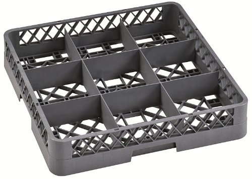 Spülmaschinenkorb/Gläserkorb mit 9 Einteilungen 50x50x10cm