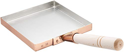 Horneado para mortero de 18 cm BTM02018 SA cobre omelet (importado de Japón/el paquete y el manual están escritos en japonés)