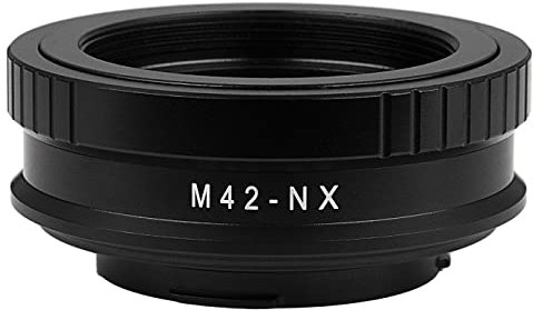 Fotodiox Pro Lens Mount Adapter Compatible with M42 Type 2 and Select Type 1 Lenses on Samsung NX Mount Cameras