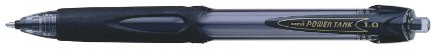 Uni-Ball Power Tank Tintenroller, Schwarz, 12 Stück