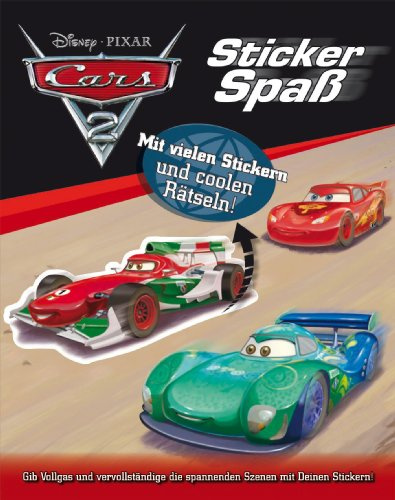 Disney Sticker Cars 2: Gib Vollgas und vervollständige die spannenden Szenen mit Deinen Stickern!. Mit vielen Stickern und coolen Rätseln!