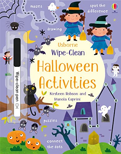 Wipe-Clean Halloween Activities (Wipe-Clean Activities): A Halloween Book for Children