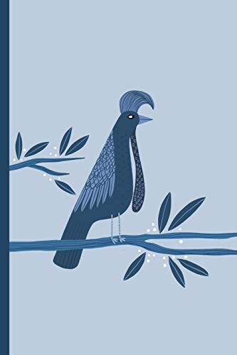Notes: A Blank Lined Journal with Umbrella Bird Cover Art