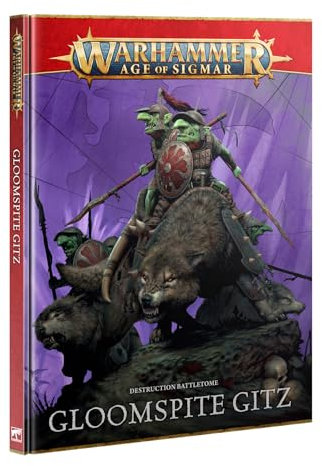 Warhammer - Age of Sigmar - Destruction Battletome: Gloomspite Gitz - Gedrucktes Regelbuch (Games Workshop)