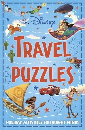 Disney Travel Puzzles: Holiday activities for bright minds