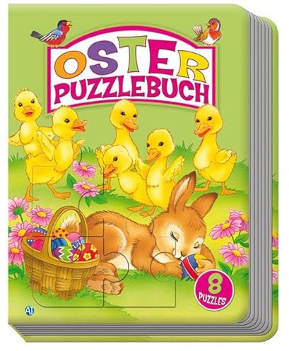 Oster-Puzzlebuch mit 8 Puzzles