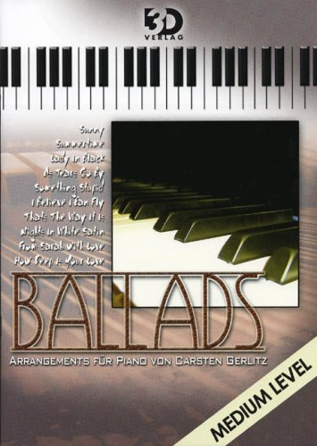 Ballads Medium Level: Arrangements für Piano