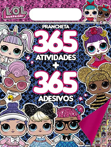 LOL SURPRISE PRANCHETA 365 ATIVIDADES + 365 ADESIVOS 01