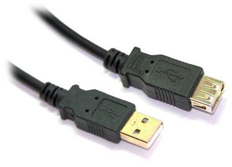 3M USB 2.0 Extension Cable - Gold Connectors