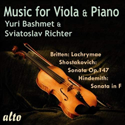 MUSIC FOR VIOLA & PIANO