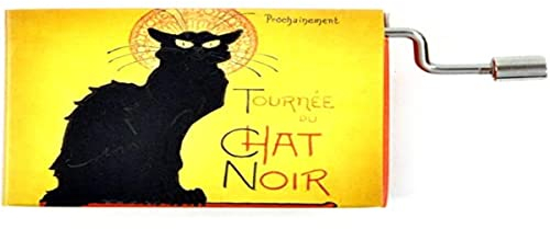 Fridolin 58271 Spieluhr French Cancan/Jugendstil - Chat Noir
