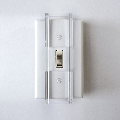 Protector de interruptor de luz a prueba de niños para interruptores de estilo estándar (alternar)
