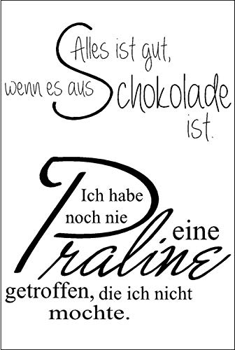 Efco Stempel Clear Alles ist gut, transparent, A7/ 74 x 105 mm, 2-teilig