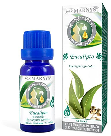 MARNYS Aceite Esencial Eucalipto 100% Puro Quimiotipado 15ml, 1