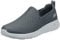 Skechers Men's Go Max-Athletic Air Mesh Slip on Walking Shoe, Charcoal, 7.5 UK