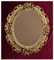 Lnxp BILDERRAHMEN ANTIK BAROCK in der Farbe: Gold 45x38 cm OVAL REPRO Bilder für 28x22 cm oder 22x28 cm BAROCKRAHMEN Bilder DEKO 46R