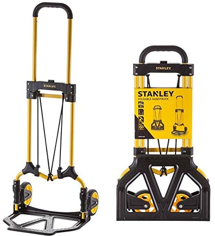 Stanley SXWTD-FT580 Folding Hand Truck, Yellow, 70 kg