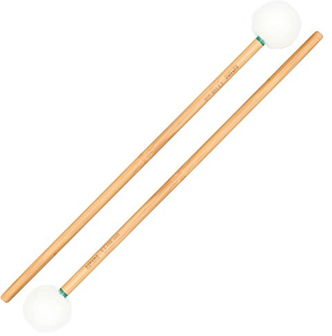 ROHEMA Schlägel für Konzertpauke, Merinofilz mit Korkkern, TT108
