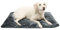 ZOLLNER Hundebett Hundekissen 60x90 cm, aus Polyester, waschbar, tragbar, grau