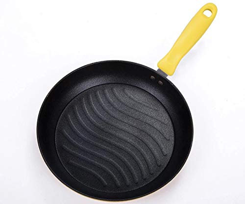 DCGSADFW Tianguang Antiadherente Sartén, 26cm Sartén, revueltos Especial Huevo, Revuelto de Huevos con la manija Resistente al Calor, Hecho de Hierro Duro Refinado