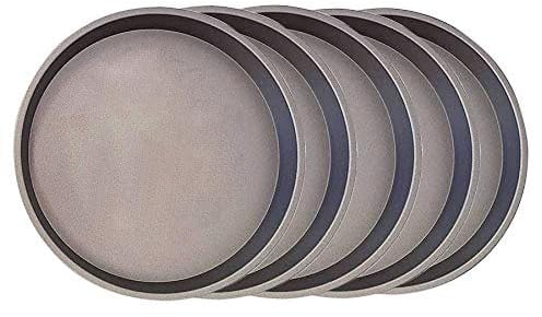 Chabrias Ltd 5X Long Life Victoria Sandwich Cake Tin Pan 7 (17.5cm) Superior Double Coated Non Stick, Fixed Base, Made in England