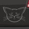 Grumpy Cat Aufkleber -6 Größen 21 Farben- Bad Cat Angry Kater Sticker Hauskatze