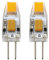 EGLO G4 Stiftsockel LED lampe dimmbar, Stiftsockellampe 2er-Set, 2 Steckbirnen, je 1,8 Watt, 12V, (entspricht 20 Watt), 200 Lumen, Leuchtmittel warmweiß, 2700 K, Glühbirne Pin Ø 1 cm