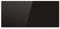 Radiateur électrique noir à inertie sèche bloc CERAMIQUE + facade VERRE écran LCD 2000W GLASS Norme NF