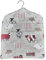Jolee Fabrics Premium Oilcloth Peg Bags with Wooden Hanger - Large Waterproof Peg Bag, Clothes Clip Storage Perfect for Any Washing Line(Beige Funky Sheep)