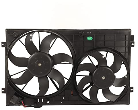 Auto-Klimaanlagenlüfter, AC-Kondensator-Kühlerlüfter, 12 V, Leiser Betrieb, Ersatz für Rabbit 2006 Bis 2009 Ventilatoren und Bausätze