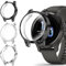 Fintie 3 Piezas Funda para Garmin Venu 2S/Vivoactive 4S, TPU Suave Protector de Pantalla Carcasa